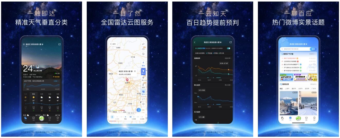 天气通 v9.50 高级版：权威气象数据与个性化天气提醒工具 截图