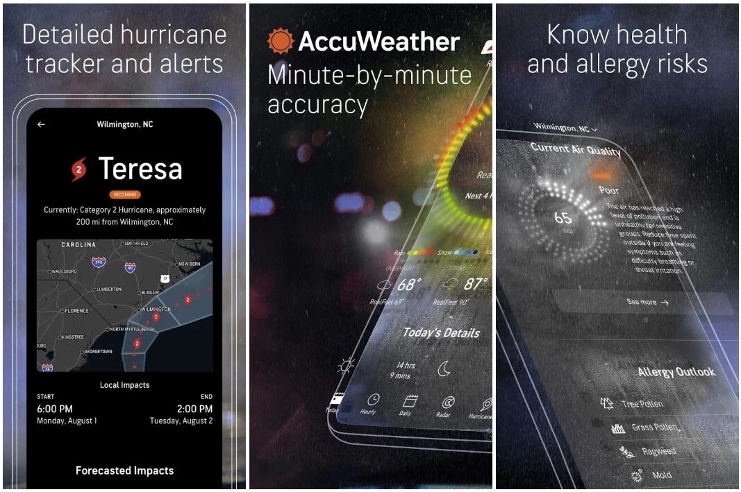 AccuWeather 准确天气：精准预报与实时气象查询工具-山海之花 - 宝藏星球屋
