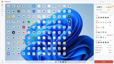 DeskMakeover 桌面美化工具:一键整理图标与自定义外观-山海之花 - 宝藏星球屋