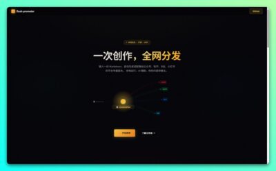 Flash Promoter 内容同步发布工具:一键分发多平台自媒体文章-山海之花 - 宝藏星球屋