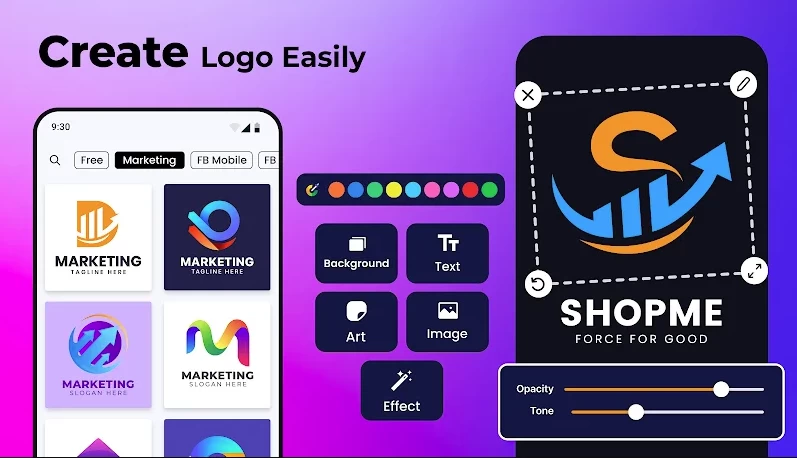 LogoX Logo Maker：快速生成专业Logo与品牌视觉的设计工具 截图