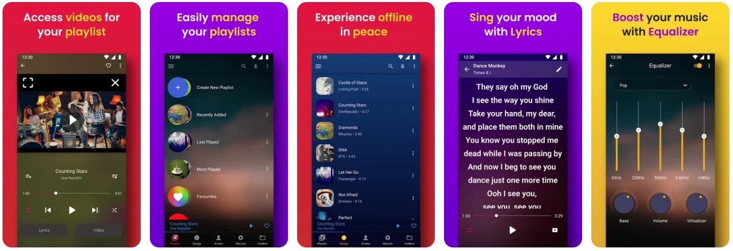 Audify Music Player 音乐播放器：解锁本地音频管理与高清音质体 截图