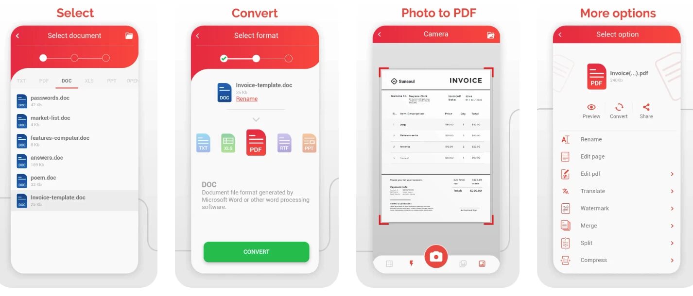 PDF Converter 转换PDF工具：高效处理多格式转档的轻量应用-山海之花 - 宝藏星球屋