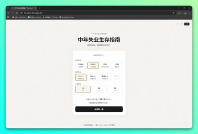 中年失业生存指南：算清存款能撑多久的财务模拟工具-山海之花 - 宝藏星球屋
