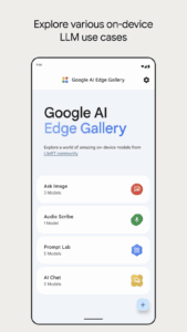 Google AI Edge Gallery 本地模型体验工具：无需联网的端侧-山海之花 - 宝藏星球屋
