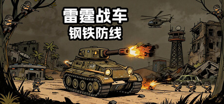《雷霆战车：钢铁防线》一款融合背包管理与弹幕射击的末世废土策略游戏。驾驶战车在20个难度关卡中收集武器碎片，合理布局有限格子，挂机收益辅助成长。-山海之花 - 宝藏星球屋