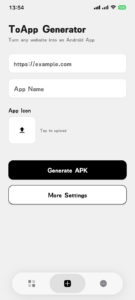 ToApp 网站转原生应用工具：快速生成安卓 App 的实用助手-山海之花 - 宝藏星球屋