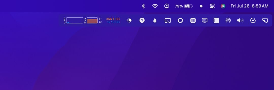 Thaw 菜单栏管家:让 macOS 菜单栏清爽有序的开源工具 截图