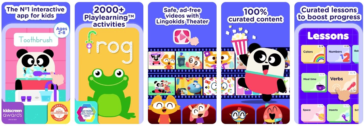 Lingokids 儿童英语学习:互动游戏与系统课程结合的家庭启蒙工具 截图