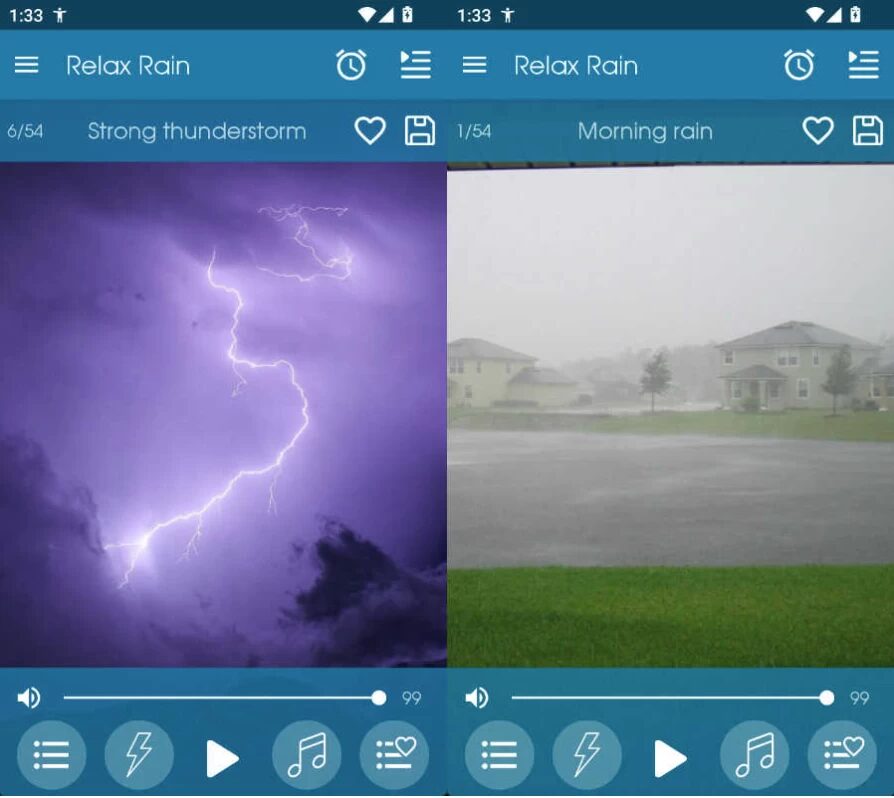 Relax Rain 放松雨：汇集自然雨声助力睡眠与专注-山海之花 - 宝藏星球屋
