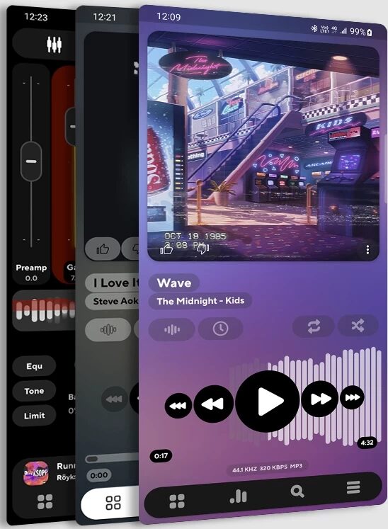 Poweramp 音乐播放器：解锁高品质音频体验的专业播放工具 截图
