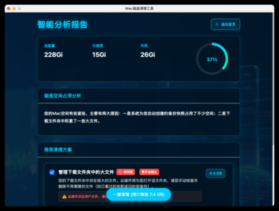 CleanYourMac AI 智能清理工具：为 Mac 用户提供一键垃圾扫描与-山海之花 - 宝藏星球屋