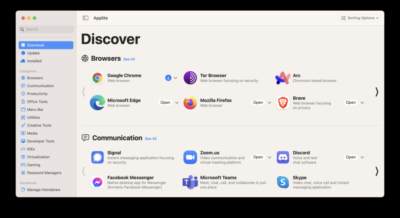 Applite 图形化软件管理工具:为 macOS 新手打造的 Homebrew-山海之花 - 宝藏星球屋