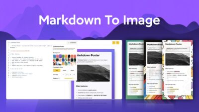 Markdown To Poster 海报生成组件：将 Markdown 文本一-山海之花 - 宝藏星球屋
