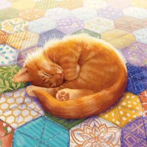 《猫与花毯》v1.0.270.205.1019 手机完整版！将拼图规则与猫咪收集相结合，通过有限布料和明确目标完成花毯制作，玩法清晰且每局结果不同-山海之花 - 宝藏星球屋