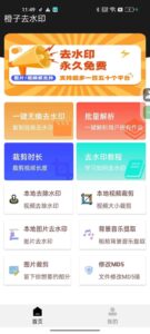 橙子去水印 v5.7：批量解析与多平台视频图片去水印工具-山海之花 - 宝藏星球屋