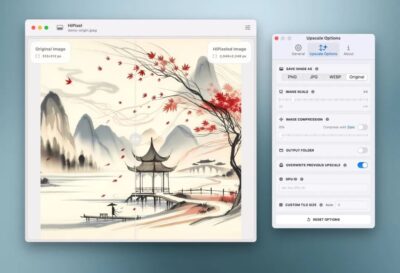HiPixel 图像放大工具：利用 AI 模型批量提升图片分辨率-山海之花 - 宝藏星球屋
