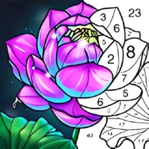 《Anime Color Pro painting book》v0.1 手机完整版！动漫线稿海量供应，点击填色不靠手绘，专注完成感的休闲涂色解谜工具