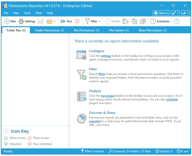 Permissions Reporter 5.5 便携版：NTFS 权限追踪与目 截图