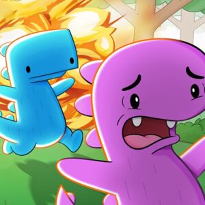 《Run Desnecessauro Classic》v2.0.4 手机完整版！无广告干扰的纯跑酷体验，单指双操作用于跳跃与滑铲，适合短时休闲-山海之花 - 宝藏星球屋
