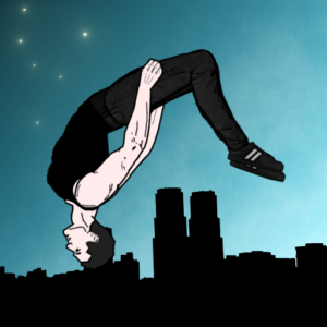 《后空翻无尽》v1.3.3 手机完整版！单手点击完成多次后空翻与连续落地判定，刷高连击倍率-山海之花 - 宝藏星球屋
