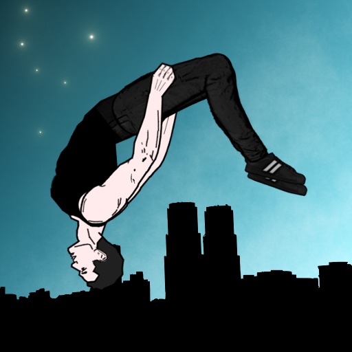 《后空翻无尽》v1.3.3 手机完整版！单手点击完成多次后空翻与连续落地判定，刷高连击倍率-山海之花 - 宝藏星球屋