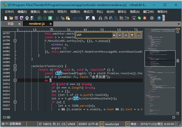 IDM UltraEdit v33.0.0.23 代码编辑器:专业文本处理与十六 截图