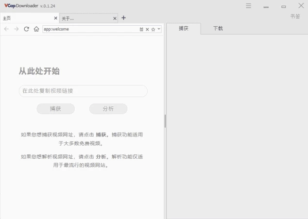 VCap Downloader 视频下载工具：轻松保存在线视频到本地 截图