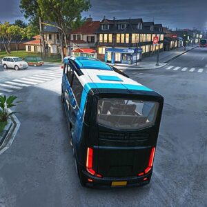 《City Bus Driving and Racing》v4 手机完整版！一款无需联网、无广告干扰的开放地图公交驾驶模拟器，重点在于自由行驶和停车操作，适合碎片时间消遣-山海之花 - 宝藏星球屋