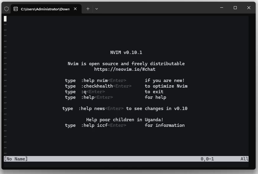 Neovim 文本编辑器 v0.12.3 绿色版：为开发者打造的现代化终端编辑工 截图