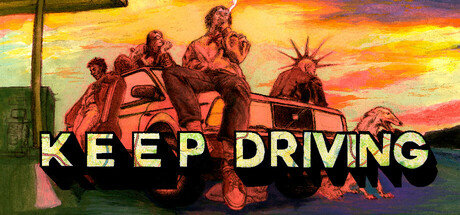 《Keep Driving》一款以千禧年公路旅行为背景的管理RPG游戏。玩家驾驶旧车穿越像素开放世界，规划路线、接载乘客并维修车辆，以回合制事件应对旅途风险。-山海之花 - 宝藏星球屋