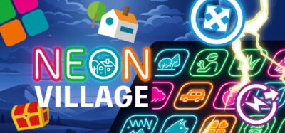 《霓虹村》一款策略模拟与三消Roguelike结合的游戏。收集居民卡牌，通过三消触发协同效应，建设并发展一座霓虹村庄。