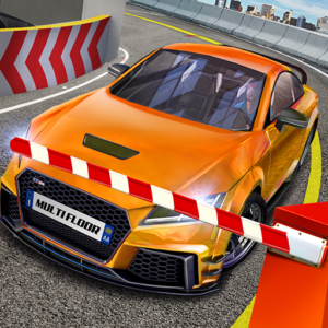《Multi Floor Garage Driver》v1.9.1 手机完整版！多层立体车库实景建模，单一车辆、无干扰障碍物，专注窄道停车与坡道驾驶操作练习