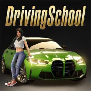 《驾驶学校模拟器:EVO》v1.97.8 手机MOD版!驾考科目全流程复刻,手动挡操作逻辑接近实车,含红绿灯与行人碰撞判定
