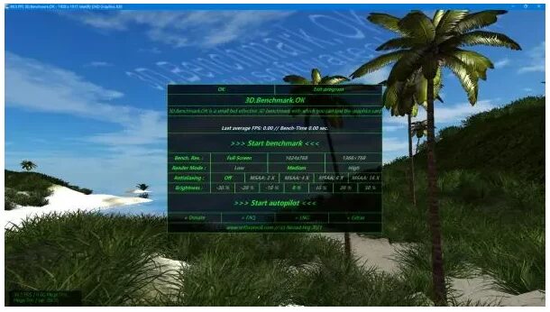3D.Benchmark.OK 2.55：测试显卡与手机3D性能的便携工具 截图