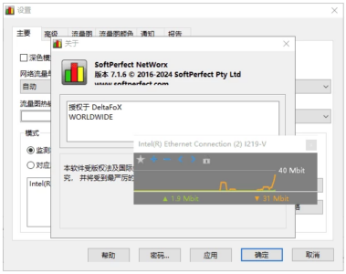SoftPerfect NetWorx 网络流量监控工具：实时监测网速与流量统计-山海之花 - 宝藏星球屋