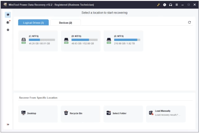 MiniTool Power Data Recovery 数据恢复工具：找回误删-山海之花 - 宝藏星球屋