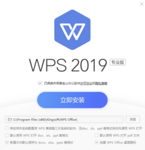 WPS Office 2019 专业增强版：稳定高效的办公套件与文档处理工具-山海之花 - 宝藏星球屋