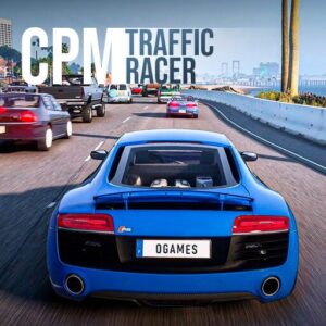 《CPM Traffic Racer》v5.4.3 手机MOD版！一款在车流中高速闪避并收集资源的竞速游戏，侧重操作精准度与车辆性能升级
