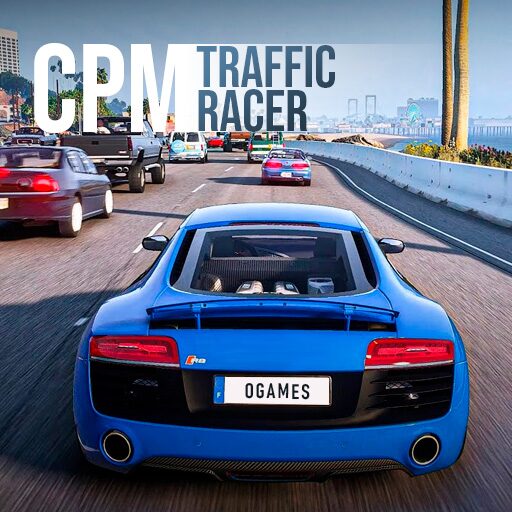 《CPM Traffic Racer》v5.4.3 手机MOD版！一款在车流中高速闪避并收集资源的竞速游戏，侧重操作精准度与车辆性能升级-山海之花 - 宝藏星球屋