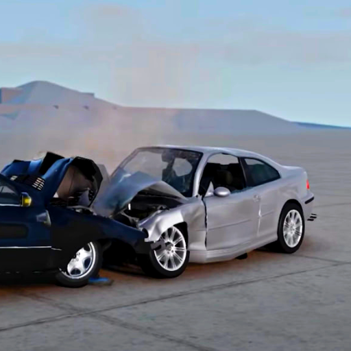 《Car Crash Royale》v3.0.64 手机完整版！高度细化的车辆损坏物理反馈系统，玩家可反复制造不同角度碰撞并观察真实变形过程-山海之花 - 宝藏星球屋
