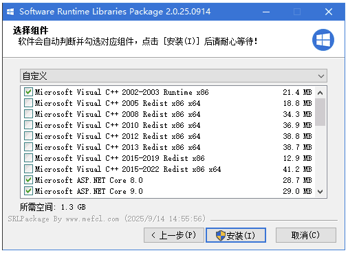 Software Runtime Libraries Package 常用运行库 截图