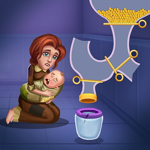 《Home Pin 2: Family Adventure》v10.3 手机完整版！点击钉子让物件因重力自然落位，考验顺序判断，家庭主题场景，步数限制增加思考深度-山海之花 - 宝藏星球屋