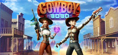 《牛仔3030》一款以未来西部为背景的第三人称弹幕射击肉鸽游戏。玩家选择英雄、收集强化道具，在随机关卡中对抗外星匪帮，支持最多四人联机合作挑战。-山海之花 - 宝藏星球屋