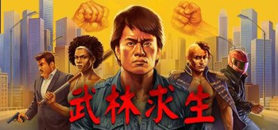 《武林求生》一款以80年代动作片为风格的轻肉鸽生存格斗游戏。玩家利用拳脚与环境物品打退恶徒，通过随机技能组合构建连招，在波次鏖战中掌握生存之道。