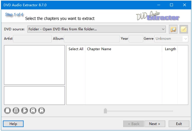 DVD Audio Extractor 光盘音频提取工具：将 DVD 音轨转为  截图