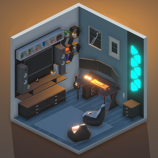 《设计梦想屋》v1.2 手机完整版!自由摆放家具和全面自定义墙地面颜色,无时间限制的休闲装修过程-山海之花 - 宝藏星球屋