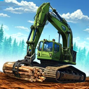 《超级伐木者：伐木工厂》v1.0.7 手机MOD版！一款以砍树，加工，扩建循环为核心，无复杂操作负担的木材经营模拟游戏，适合碎片时间游玩