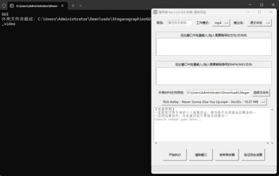隐写者 v1.3.8：把文件藏进视频的加密工具-山海之花 - 宝藏星球屋
