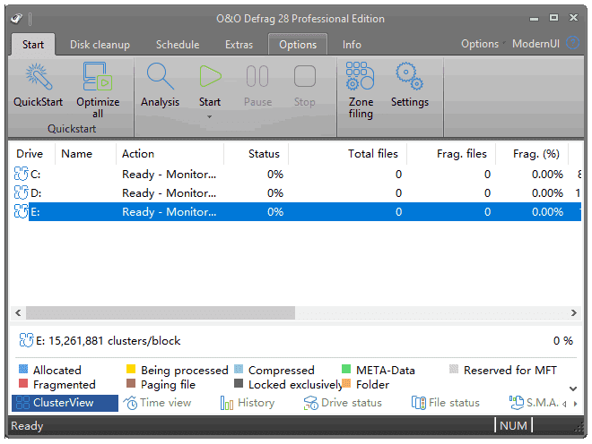 O&O Defrag Professional 磁盘碎片整理：优化硬盘布局与系统 截图